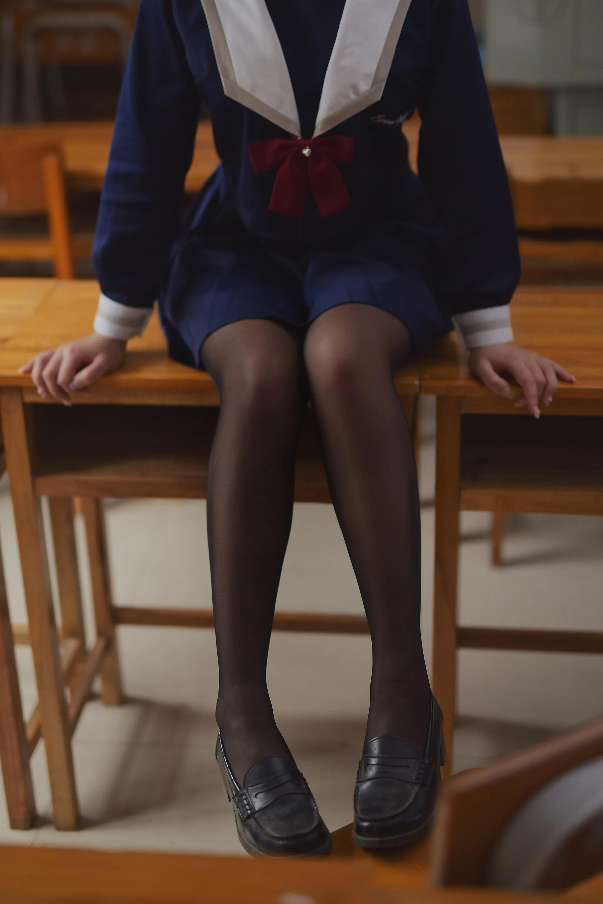 NO.35 九曲Jean-JK露脐制服 [30P]插图5
